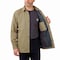Carhartt Rugged Flex Relaxed Fit Canvas Fleece-Lined Snap-Front Shirt Jac, Dark Khaki, 2XL, REG 105532-DKH2XLREG - alternate 2